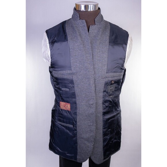 J.Crew Ludlow Sport Coat Casual Jacket Wool Plaid Two Button Sz 42L Blazer EUC - Picture 11 of 16